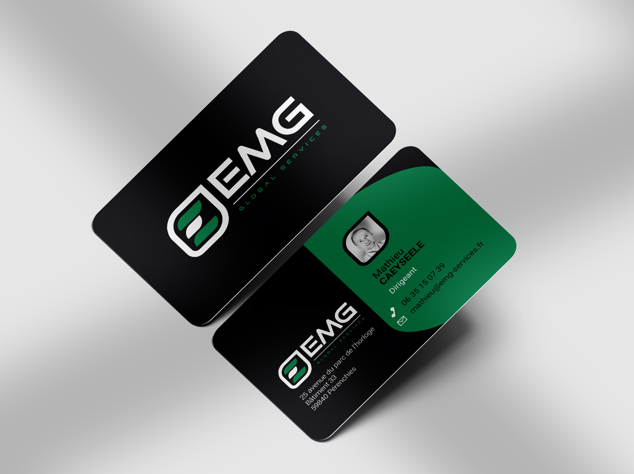 nael cavaglia - EMG Globale Services - lcarte de visite